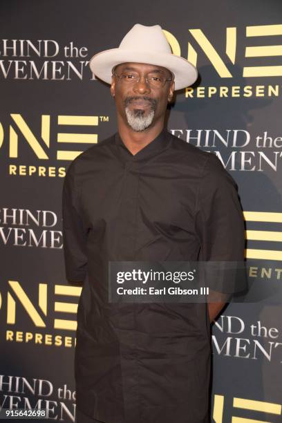 Actor Isaiah Washington attends "Behind The Movement" Los Angeles Premiere at Harmony Gold Theatre on February 7, 2018 in Los Angeles, California.