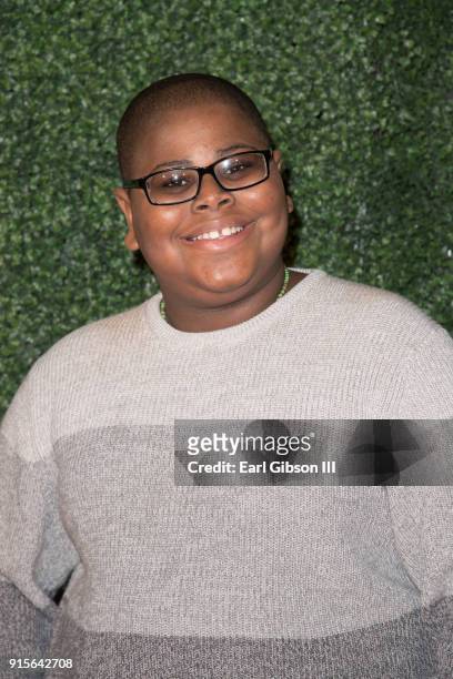 Akinyele Caldwell attends "Behind The Movement" Los Angeles Premiere at Harmony Gold Theatre on February 7, 2018 in Los Angeles, California.