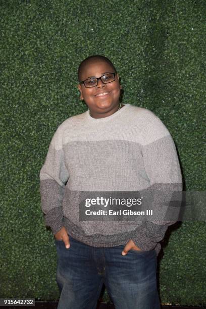 Akinyele Caldwell attends "Behind The Movement" Los Angeles Premiere at Harmony Gold Theatre on February 7, 2018 in Los Angeles, California.