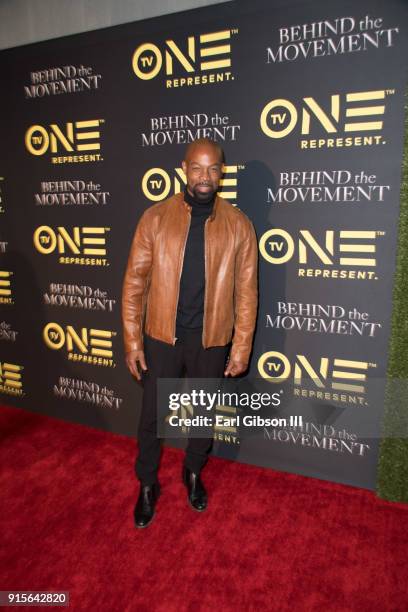 Actor Darrin Dewitt Henson attends "Behind The Movement" Los Angeles Premiere at Harmony Gold Theatre on February 7, 2018 in Los Angeles, California.