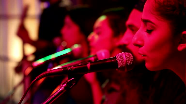 Musical Instruments Singer 332 Five Singers Stock Videos, Footage, & 4K Video Clips - Getty Images