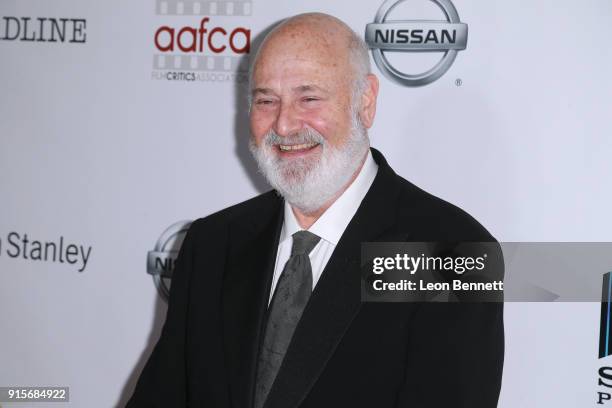 Actor/Director Rob Reiner attends the 9th Annual AAFCA Awards at Taglyan Complex on February 7, 2018 in Los Angeles, California.