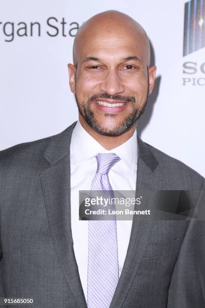 Actor Keegan-Michael Key attends the 9th Annual AAFCA Awards at Taglyan Complex on February 7, 2018 in Los Angeles, California.