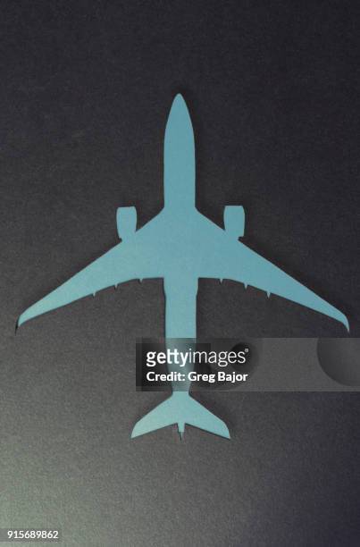 airplane illustration - greg bajor stock-fotos und bilder