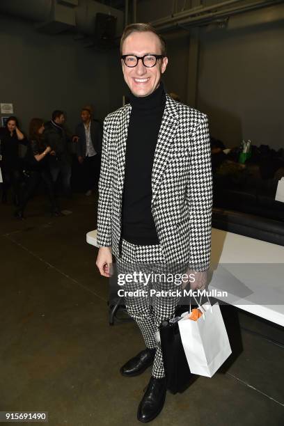 Adam Porter Smith attends The Blue Jacket Fashion Show Benefiting Prostate Cancer Foundation at Pier 59 on February 7, 2018 in New York City.