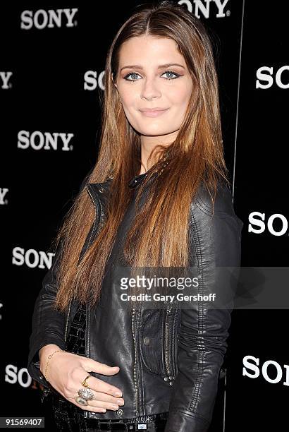 Actress Mischa Barton attends a launch celebration for three new VAIO products and the Windows 7 operating system at Guastavino's on October 7, 2009...