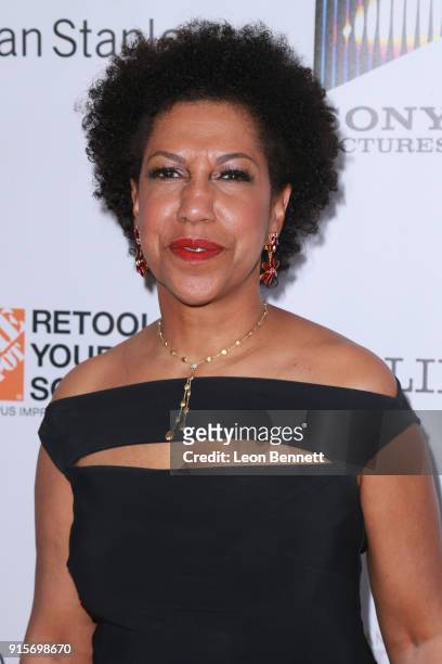 President and COO of One Unite Bank Teri Williams attends the 9th Annual AAFCA Awards at Taglyan Complex on February 7, 2018 in Los Angeles,...