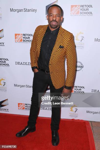 Actor Chike Okonkwo attends the 9th Annual AAFCA Awards at Taglyan Complex on February 7, 2018 in Los Angeles, California.