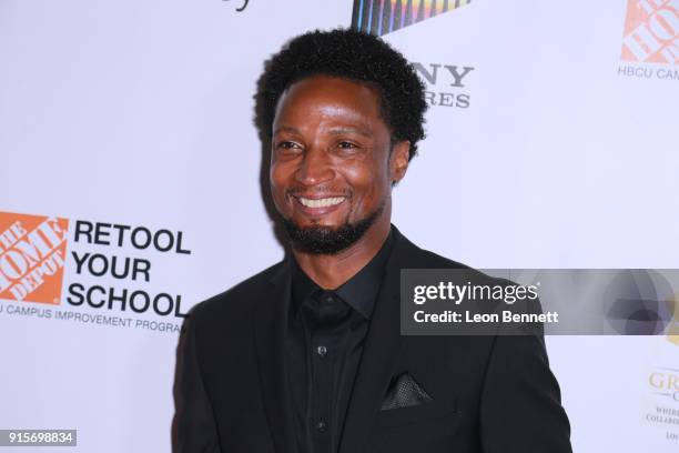 Actor Elvis Nolasco attends the 9th Annual AAFCA Awards at Taglyan Complex on February 7, 2018 in Los Angeles, California.