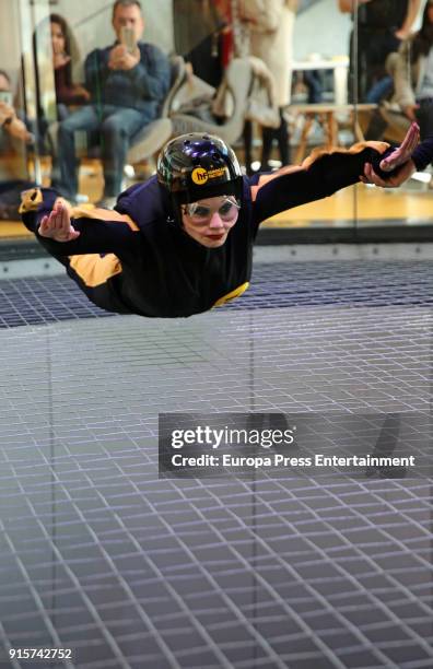 Olvido Gara, also known as Alaska attends Hurricane Factory on February 7, 2018 in Madrid, Spain.