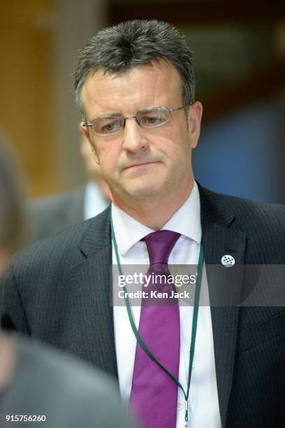 Inspector of Constabulary in Scotland Derek Penman arrives to give evidence to the Justice Sub-Committee on Policing in the Scottish Parliament on...