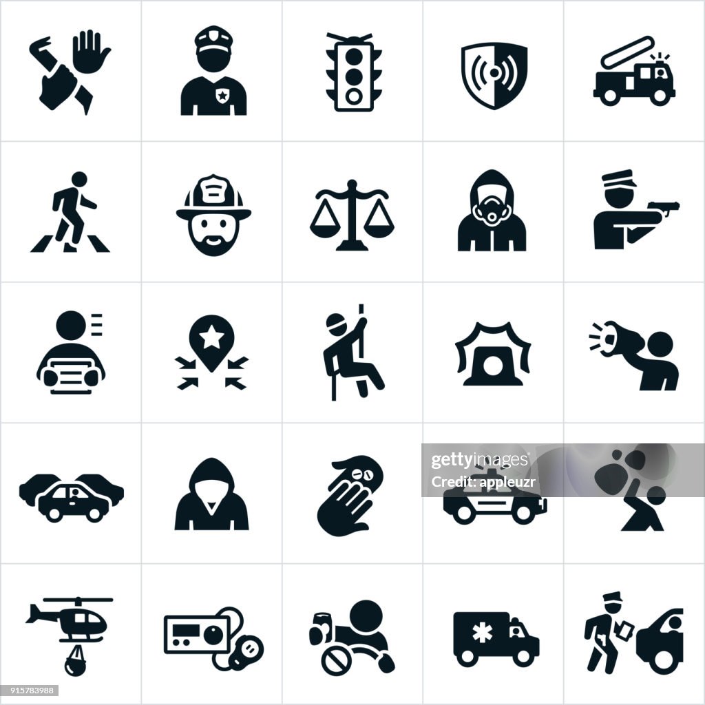 Public Safety Icons