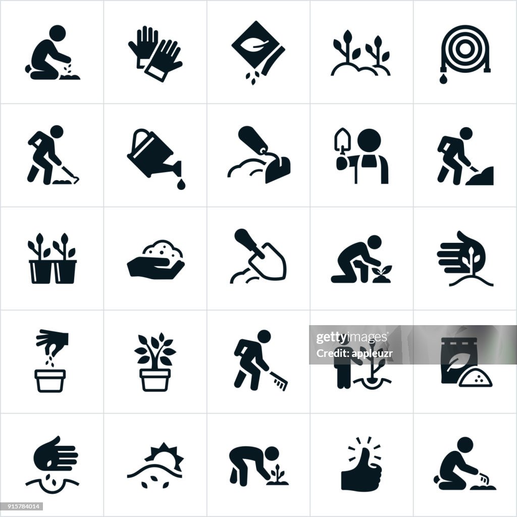 Planting and Growing Icons