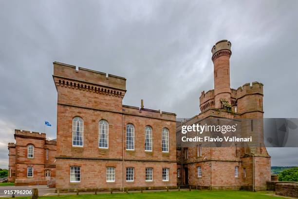 inverness castle, scotland - inverness castle stock pictures, royalty-free photos & images