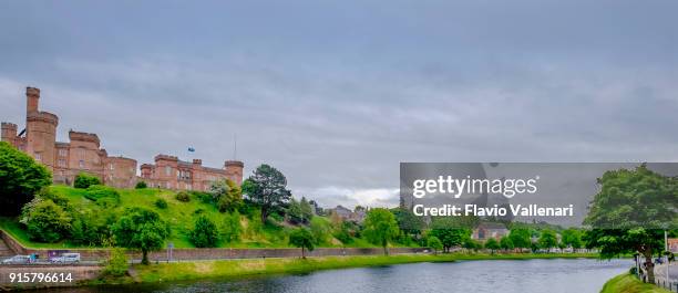 inverness castle, scotland - inverness castle stock pictures, royalty-free photos & images