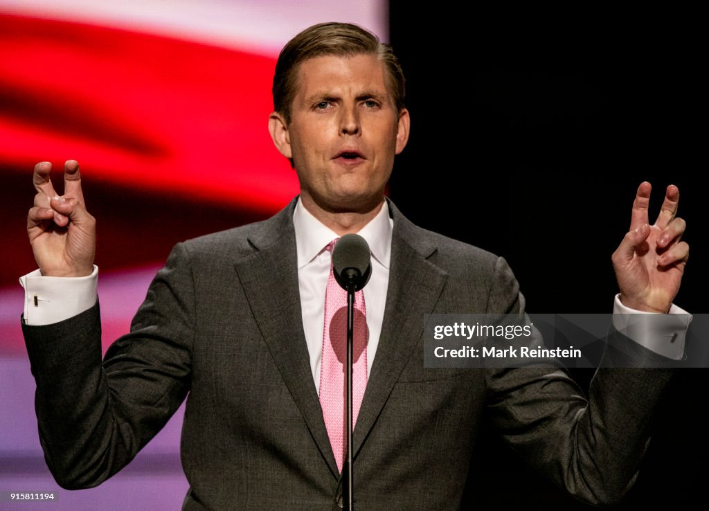 Eric Trump Speaks At RNC