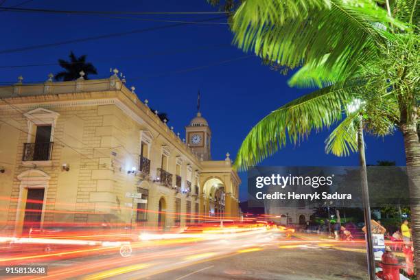 city hall of santa ana - san salvador stock pictures, royalty-free photos & images