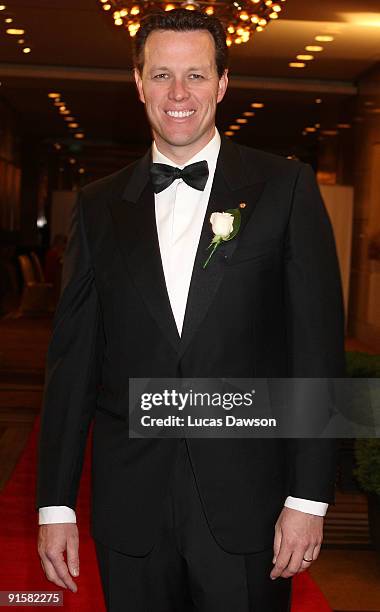 Kieren Perkins arrives for the Sport Australia Hall Of Fame Awards Dinner at Crown Casino on October 8, 2009 in Melbourne, Australia.