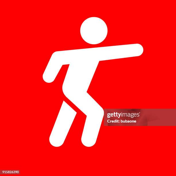 man throwing a punch. - boxer training stock illustrations