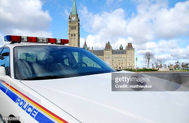 modern police car - police car stock pictures, royalty-free photos & images