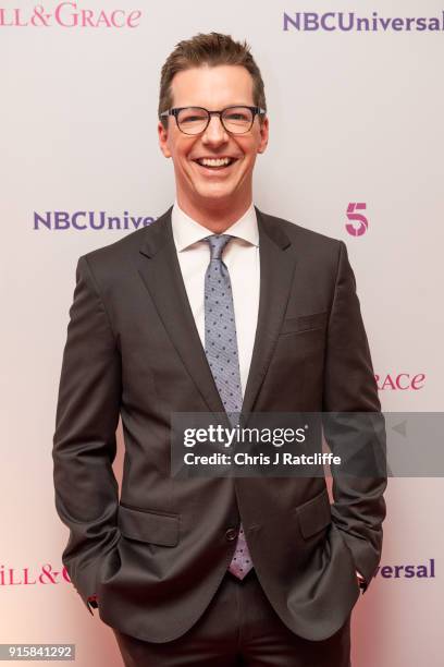 Sean Hayes from Will & Grace during a BAFTA screening plus Q&A at BAFTA on February 8, 2018 in London, England.