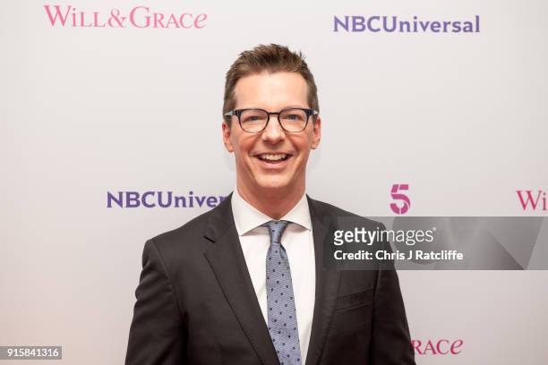 Sean Hayes from Will & Grace during a BAFTA screening plus Q&A at BAFTA on February 8, 2018 in London, England.