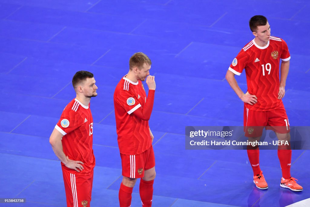 Russia v Portugal - UEFA Futsal EURO 2018 Semi Final
