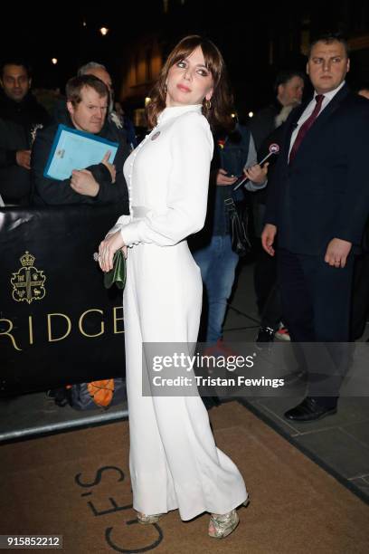 Ophelia Lovibond attends the Evening Standard British Film Awards at Claridges Hotel on February 8, 2018 in London, England.