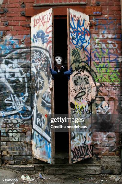 Ominous Front Door 430 Ominous Door Stock Photos, High-Res Pictures, and Images - Getty Images