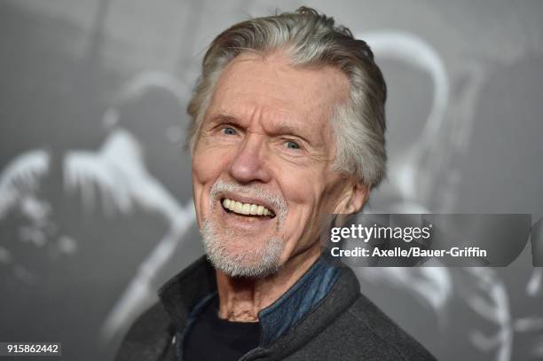 Actor Tom Skerritt attends the premiere of 'The 15:17 To Paris' at Warner Bros. Studios on February 5, 2018 in Burbank, California.