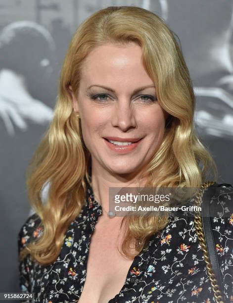 Actress Alison Eastwood attends the premiere of 'The 15:17 To Paris' at Warner Bros. Studios on February 5, 2018 in Burbank, California.