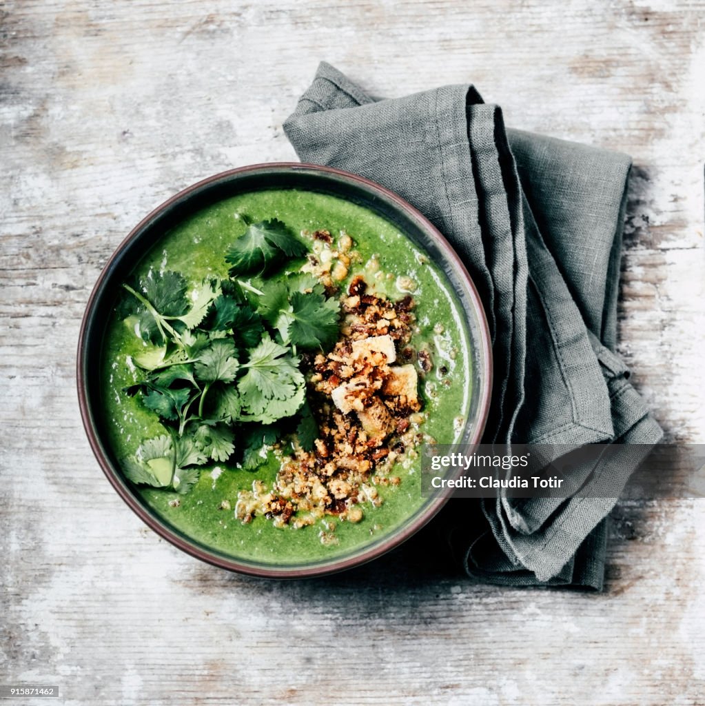 Green soup