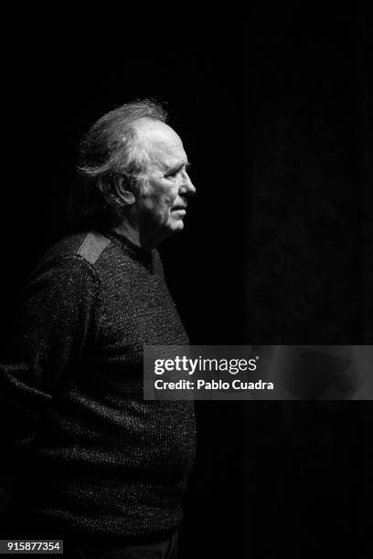 Spanish singer Joan Manuel Serrat presents 'Mediterraneo Da Capo' tour at 'Circulo de Bellas Artes' on February 8, 2018 in Madrid, Spain.