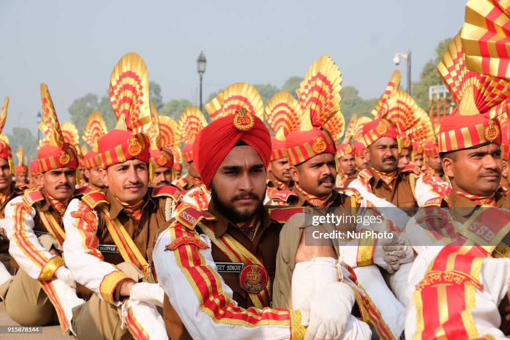 The 69th Republic Day Parade Practice