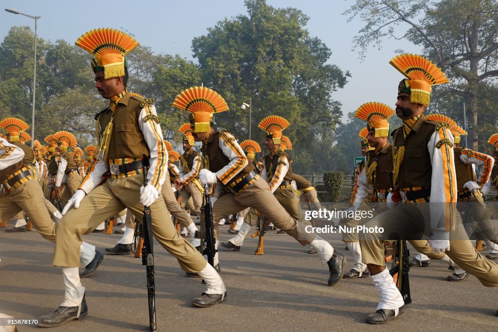 The 69th Republic Day Parade Practice