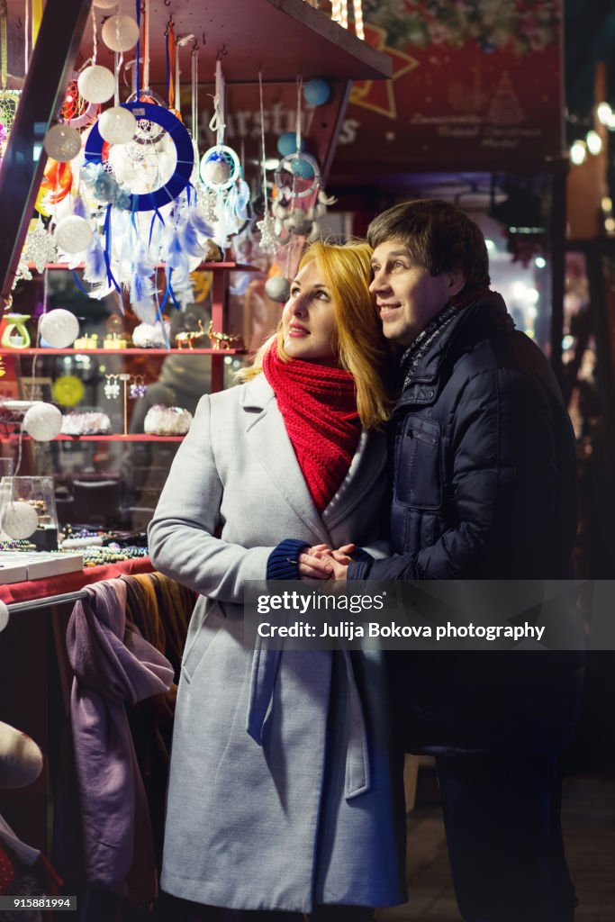 Christmas crafts market