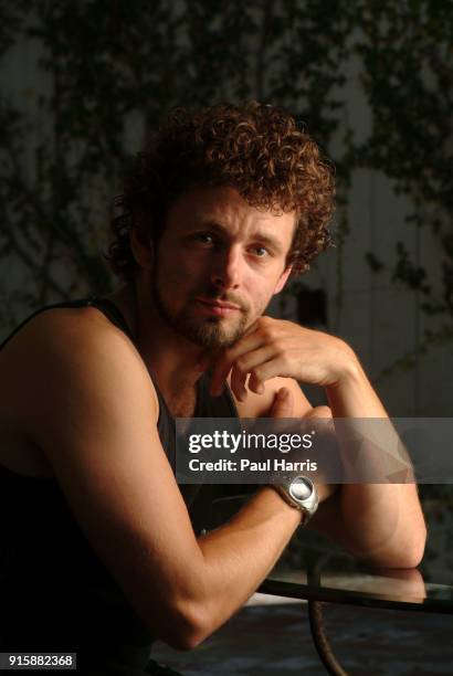 British Actor Michael Sheen, the former husband of fellow Brit Kate Beckinsale, photographed August 6, 2002 in Los Angeles, California "n