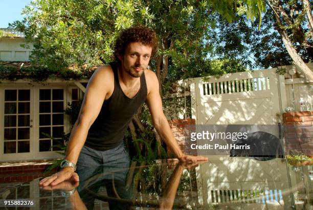 British Actor Michael Sheen, the former husband of fellow Brit Kate Beckinsale, photographed August 6, 2002 in Los Angeles, California "n
