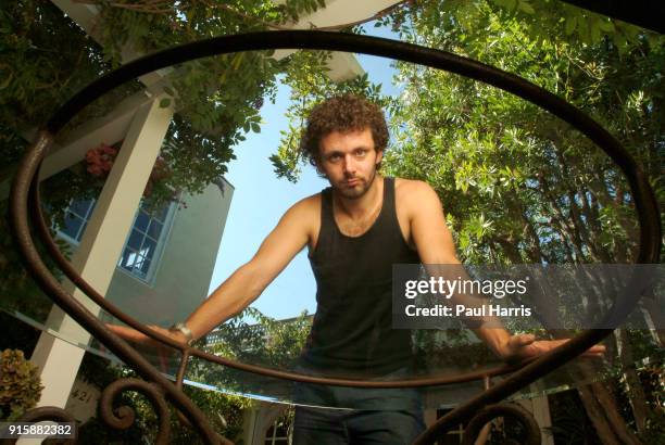 British Actor Michael Sheen, the former husband of fellow Brit Kate Beckinsale, photographed August 6, 2002 in Los Angeles, California "n