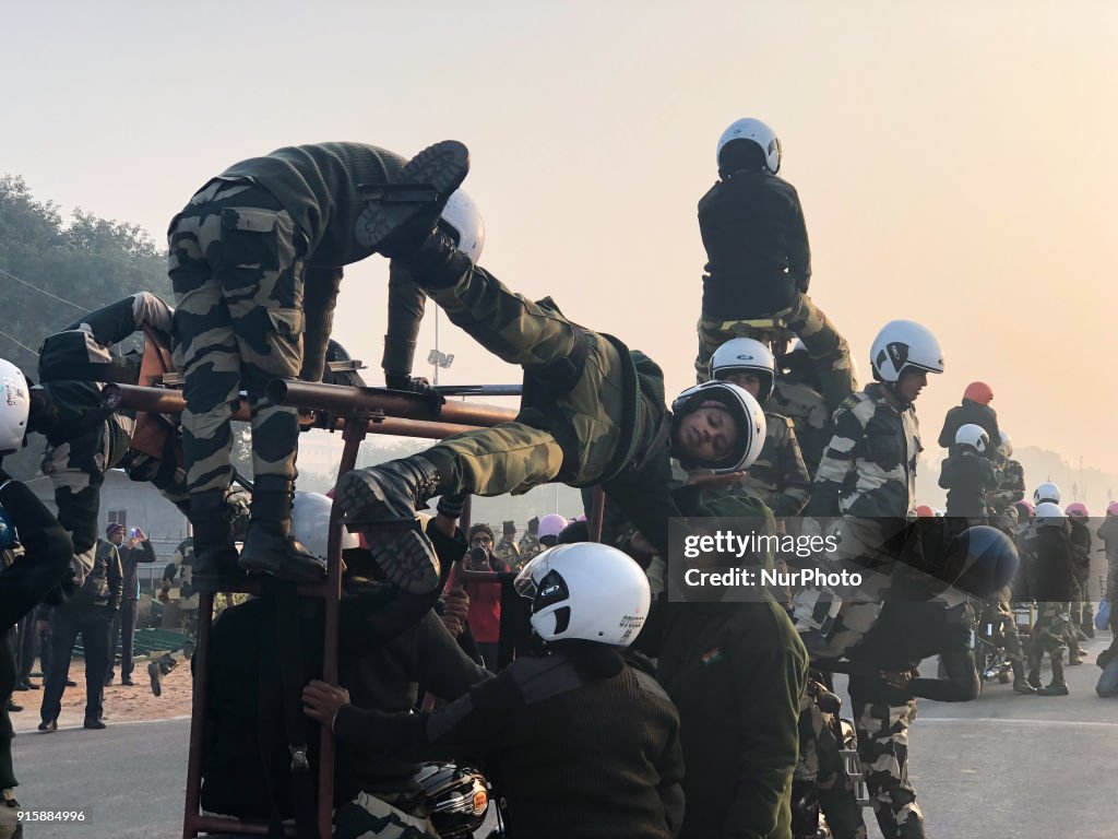 The 69th Republic Day Parade Practice