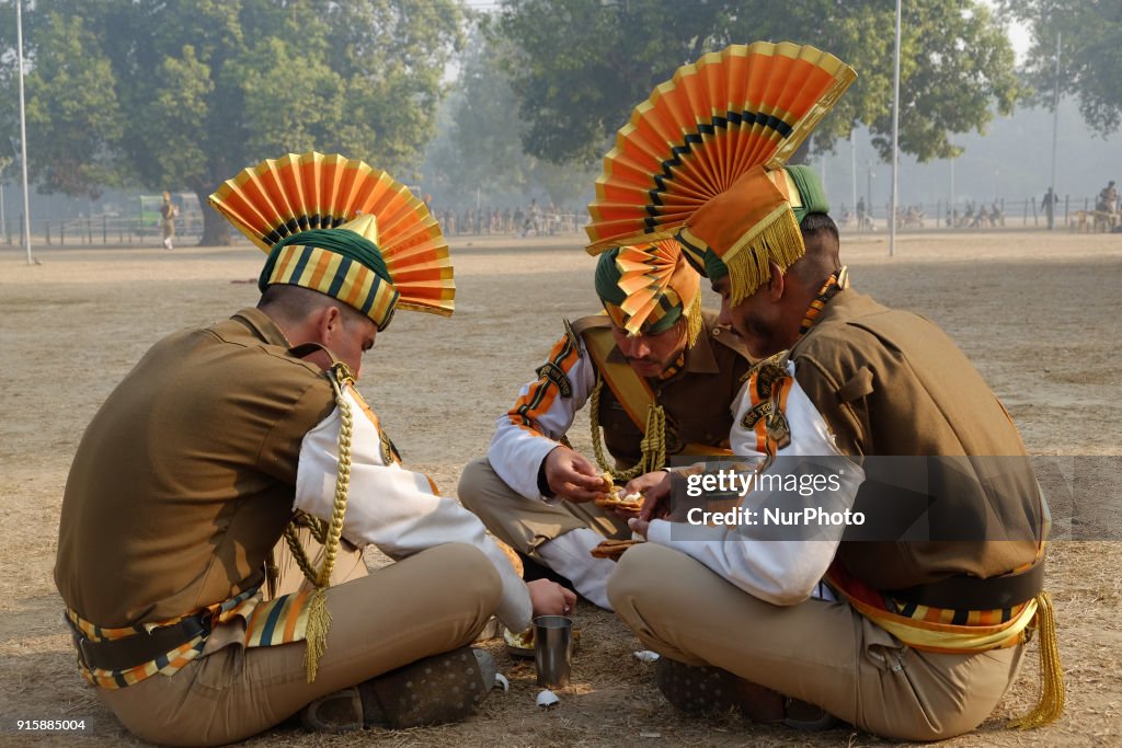 The 69th Republic Day Parade Practice