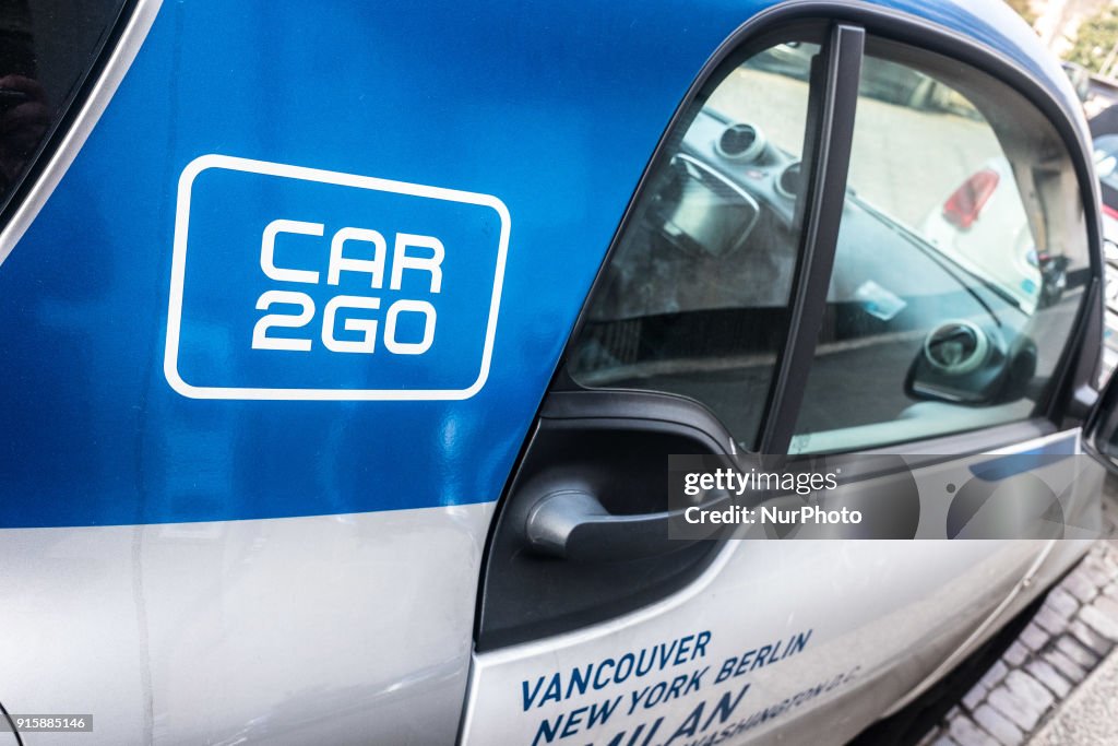 Car Sharing in Milano, Italy