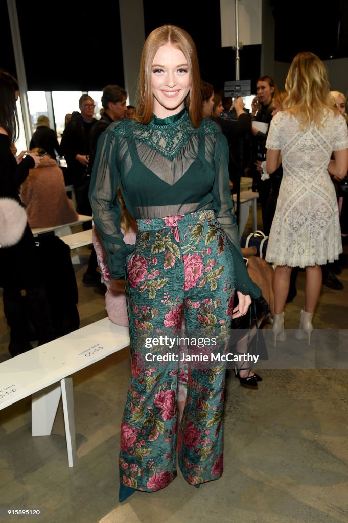 Tadashi Shoji - Front Row - February 2018 - New York Fashion Week: The Shows