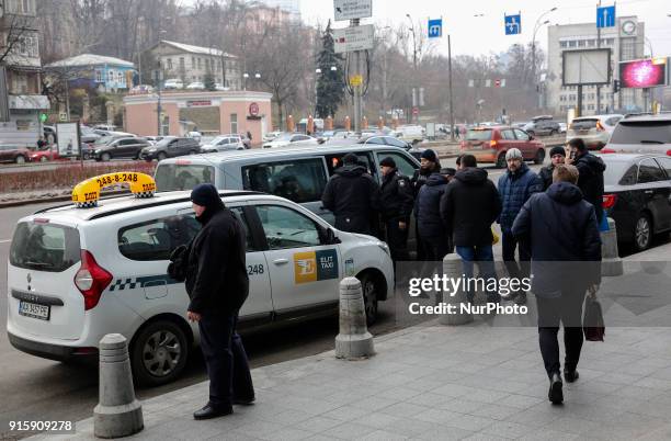 Few groups of police forces, ARMA and unidentified people seized the office of Ukrainian newspaper &quot;Vesty&quot; in business center...