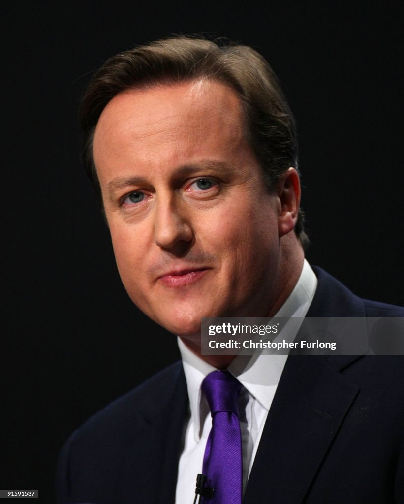 David Cameron Gives His Keynote Address At The Conservative Party Conferenc
