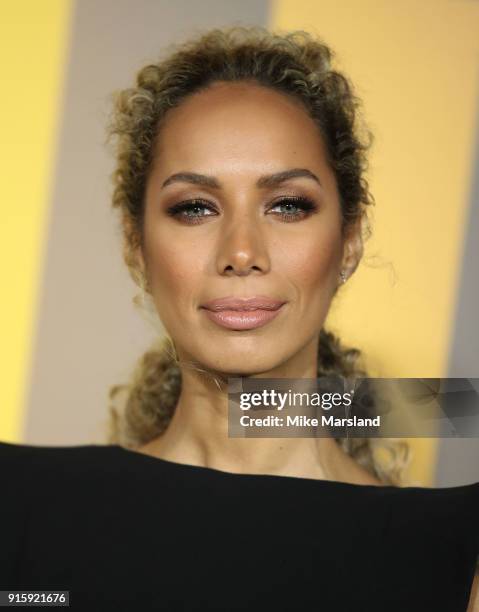 Leona Lewis attends the European Premiere of 'Black Panther' at Eventim Apollo on February 8, 2018 in London, England.