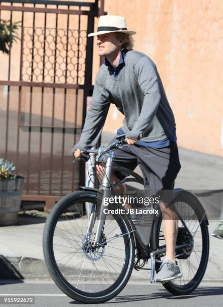 Owen Wilson is seen on February 08, 2018 in Los Angeles, California.