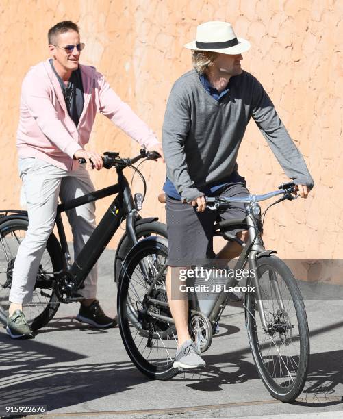 Owen Wilson is seen on February 08, 2018 in Los Angeles, California.