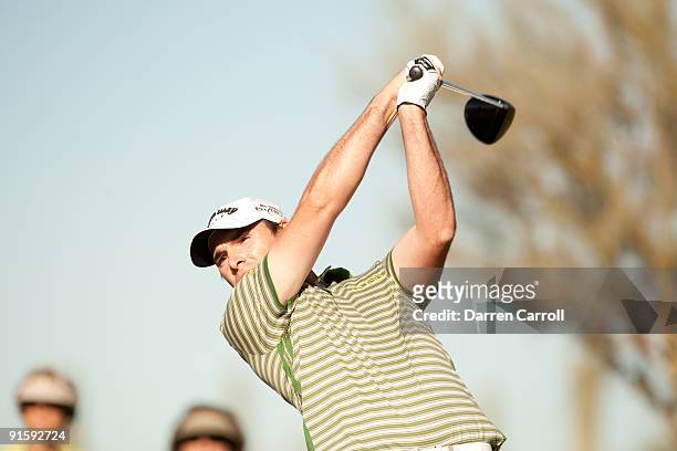 Owen Wilson during the first round of the 2009 WGC Accenture Match Play Championship at The Ritz Carlton Golf Club at Dove Mountain in Marana,...