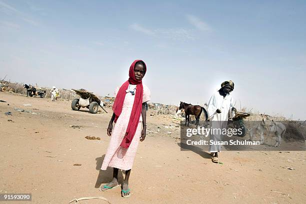 IDPs at Abu Shouk camp.